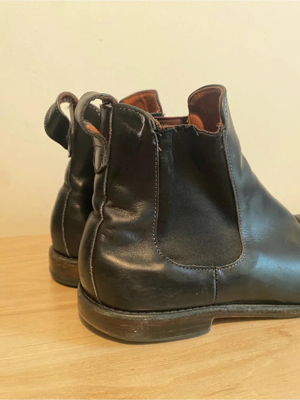 Allen Edmonds Nomad Chelsea Boots Black Leather USA Men’s 11.5